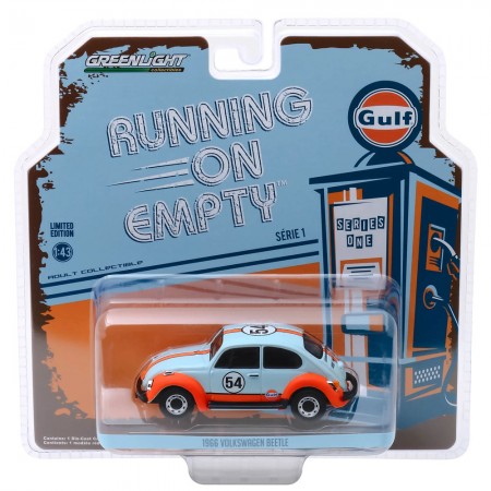 Carro Greenlight Running On Empty - Volkswagen Beetle 1966 - Escala 1/43 (87010-d)