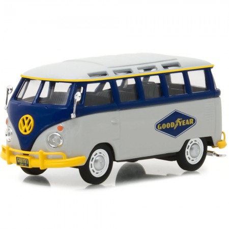 Carro Greenlight Running On Empty - Volkswagen Type 2 T1 Samba Bus - Escala 1/43 (87010-f)