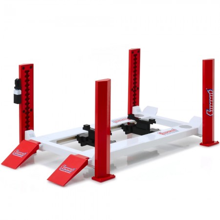Greenlight Adjustable Four-post Lift - Summit Racing Equipment - Escala 1/18 (13549)
