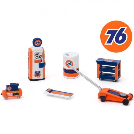 Greenlight Auto Body Shop - 76 Shop Tool Accessories - Escala 1/64 (16040-c)