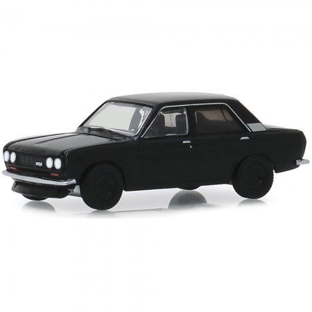 Carro Greenlight Black Bandit - Datsun 510 1970 - Escala 1/64 (28010-a)