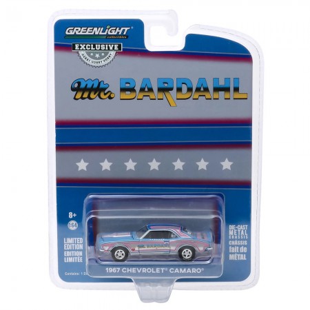 Carro Greenlight Hobby Exclusive - Chevrolet Camaro 1967 Mr. Bardahl - Escala 1/64 (30095)