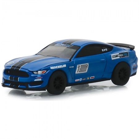 Carro Greenlight Hobby Exclusive - Ford Shelby Gt350 2016 Track Attack - Escala 1/64 (30109)