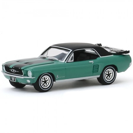 Carro Greenlight Hobby Exclusive - Ford Mustang 1967 Ski Country Special - Escala 1/64 (30113)