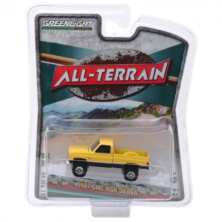 Carro Greenlight All-terrain - Gmc High Sierra 1987 - Escala 1/64 (35150-c)
