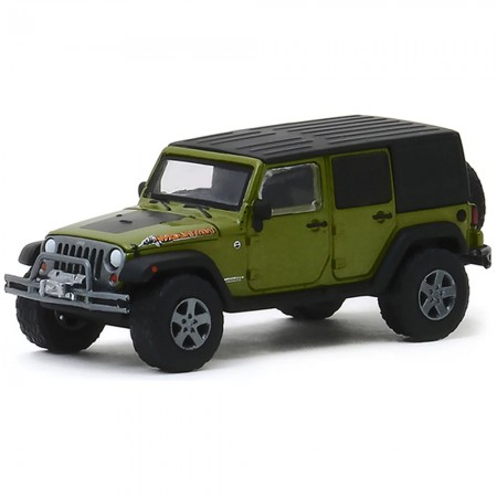 Carro Greenlight All-terrain - Jeep Wrangler Unlimited Mountain Edition 2010 - Escala 1/64 (35150-e)