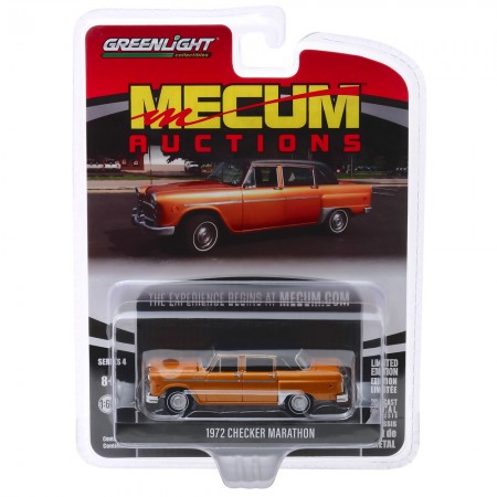 Carro Greenlight Mecum Auctions - Checker Marathon 1972 - Escala 1/64 (37190-f)