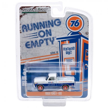Carro Greenlight Running On Empty - Ford F-100 Union 1968 - Escala 1/64 (41100-c)