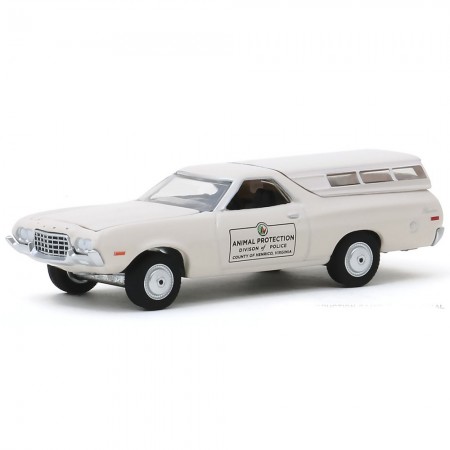 Carro Greenlight Hot Pursuit - Ford Ranchero 1972 - Escala 1/64 (42910-c)