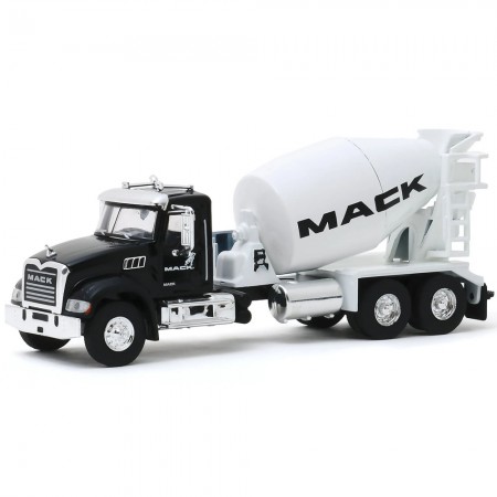 Caminhão Greenlight Sd Trucks - Mack Granite Concrete Mixer 2019 - Escala 1/64 (45090-b)