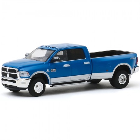 Carro Greenlight Dually Drivers - Dodge Ram 3500 Big Horn Harvest Edition 2018 - Escala 1/64 (46030-d)