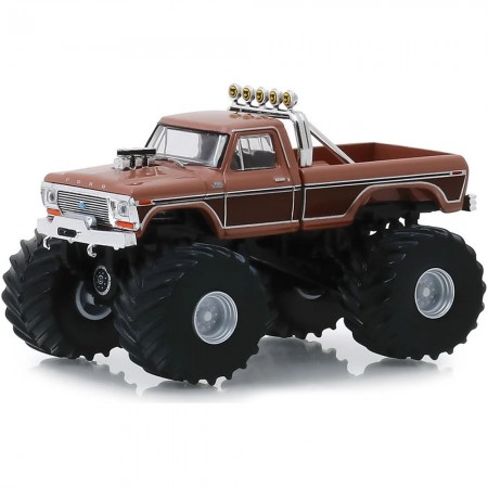 Carro Greenlight Kings Of Crunch - Ford F-350 Bft 1978 - Escala 1/64 (49050-a)
