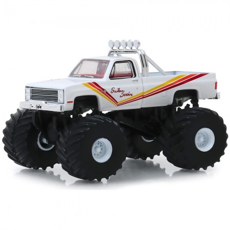 Carro Greenlight Kings Of Crunch - Chevrolet K-20 Southern Sunshine 1981 - Escala 1/64 (49050-d)