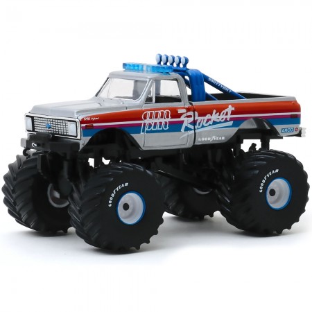 Carro Greenlight Kings Of Crunch - Chevrolet K-10 Am/pm Rocket 1972 - Escala 1/64 (49060-a)