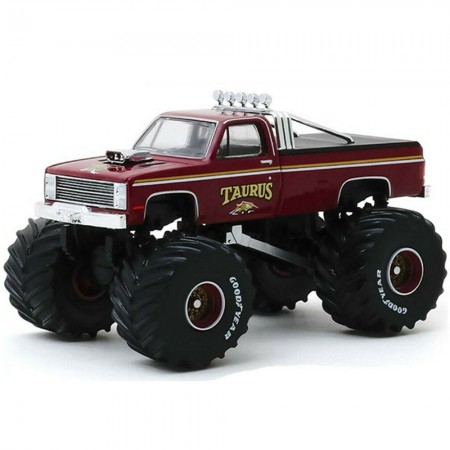 Carro Greenlight Kings Of Crunch - Chevrolet K-20 Taurus 1986 - Escala 1/64 (49060-d)