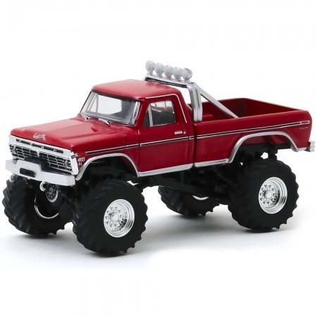 Carro Greenlight Kings Of Crunch - Ford F-250 Godzilla 1974 - Escala 1/64 (49060-e)