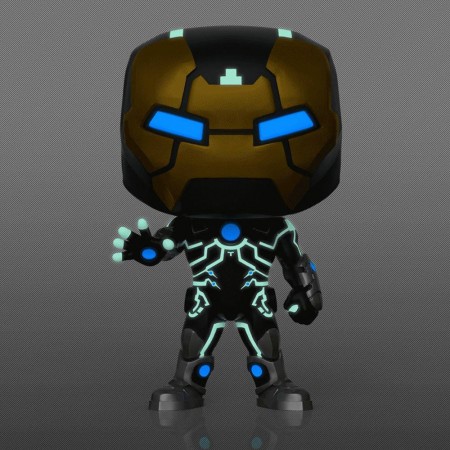 Funko Pop Marvel Exclusive - Iron Man Model 39 (glow In The Dark) 555