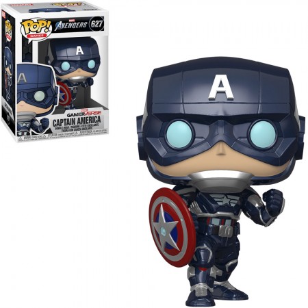 Funko Pop Games Marvel Gamerverse Avengers - Captain America 627