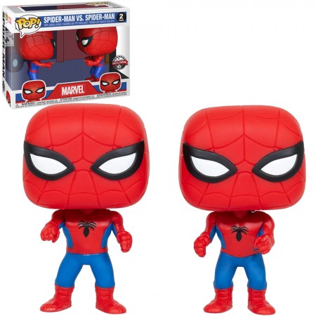 Funko Pop Marvel Exclusive - Spider-man Vs Spider-man - 2pack