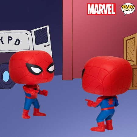 Funko Pop Marvel Exclusive - Spider-man Vs Spider-man - 2pack