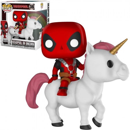 Funko Pop Rides Marvel Deadpool - Deadpool On Unicorn 36
