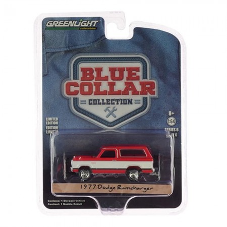 Carro Greenlight Blue Collar - Dodge Ramcharger 1977 - Escala 1/64 (35140-c)