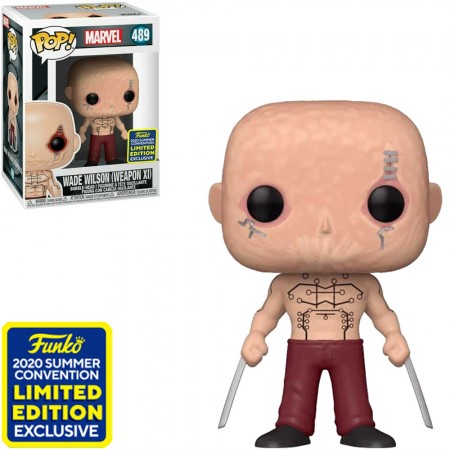 Funko Pop Marvel X-men Origins San Diego Comic Con 2020 Exclusive - Wade Wilson (weapon Xi) - 489