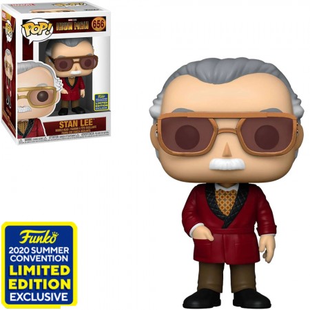 Funko Pop Marvel Iron Man Sdcc 2020 Exclusive - Stan Lee 656
