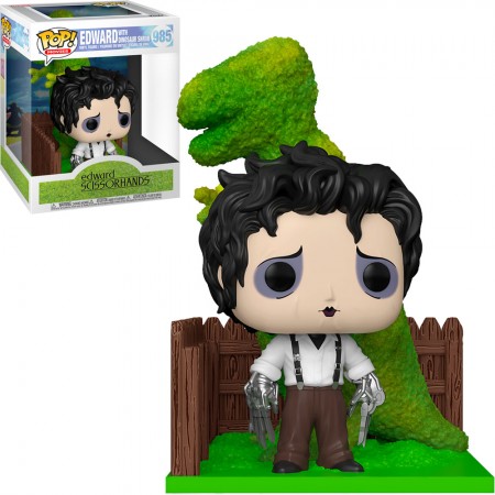 Funko Pop Movies Edward Scissorhands - Edward With Dinosaur Shrub 985 (deluxe)