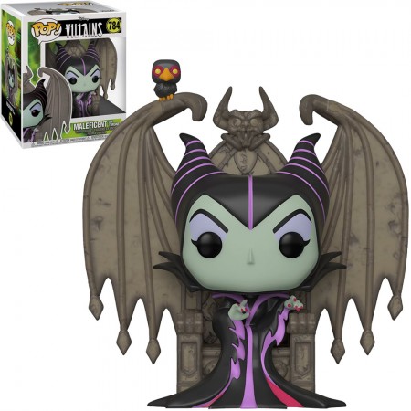Funko Pop Disney Villians Deluxe - Maleficent On Throne 784