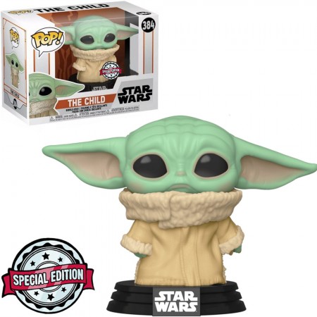 Funko Pop Star Wars The Mandalorian Exclusive - The Child (baby Yoda) 384