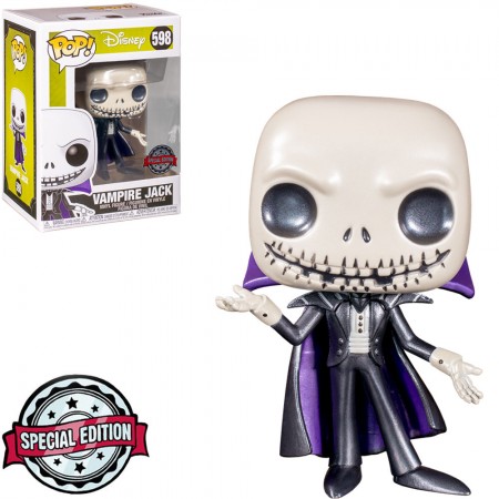 Funko Pop Disney Nightmare Before Christmas Exclusive - Vampire Jack 598 (metallic)