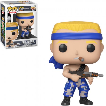 Funko Pop Games Contra - Bill Rizer 585