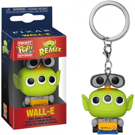 Chaveiro Funko Pocket Pop Keychain Disney Alien Remix - Wall-e