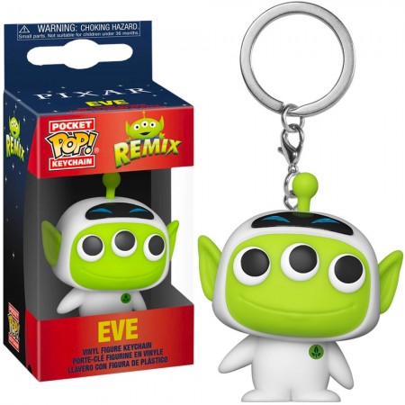 Chaveiro Funko Pocket Pop Keychain Disney Alien Remix - Eve