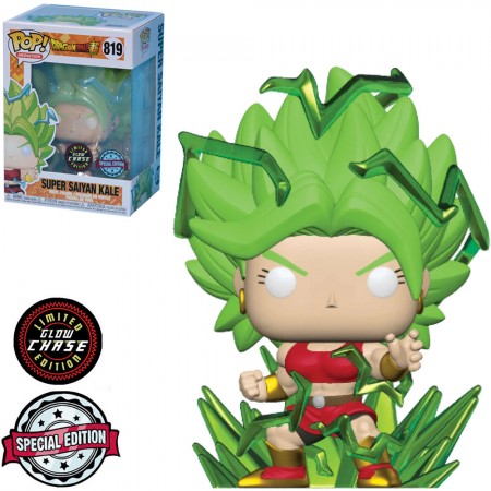 Funko Pop Animation Dragon Ball Super Exclusive - Super Saiyan Kale 819 (glow Chase)