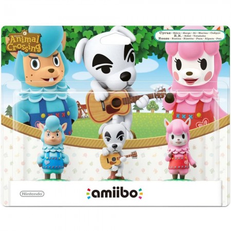 Amiibo Animal Crossing -  Cyrus, K.k And Reese (triple Set)