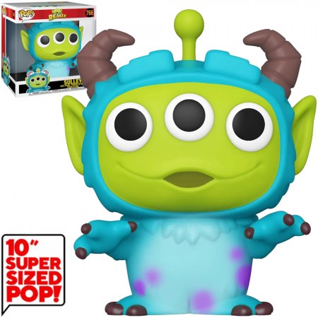 Funko Pop Disney Pixar Alien Remix - Sulley 766 (super Sized 10\\
