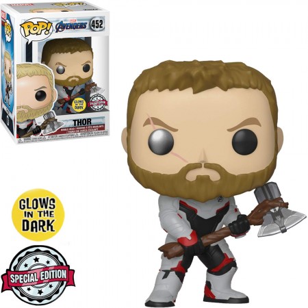 Funko Pop Marvel Avengers Endgame Exclusive - Thor 452 (glows In The Dark)