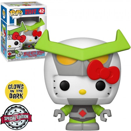 Funko Pop Hello Kitty Exclusive - Hello Kitty (space) 42 (glows In The Dark)