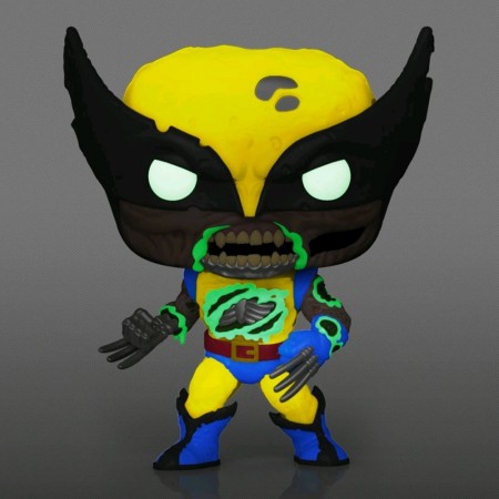 Funko Pop Marvel Zombies Exclusive - Zombie Wolverine 662 (glows In The Dark)