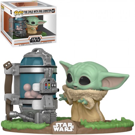 Funko Pop Star Wars The Mandalorian - The Child With Egg Canister 407 (deluxe)