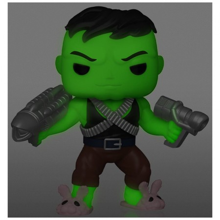 Funko Pop Marvel Exclusive - Professor Hulk 705 (glow Chase) (super Sized 6