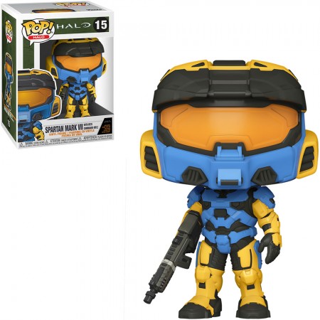 Funko Pop Games Halo - Spartan Mark Vii With Vk78 Rifle 15