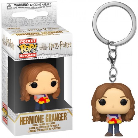 Chaveiro Funko Pocket Pop Keychain Harry Potter - Hermione (holiday)