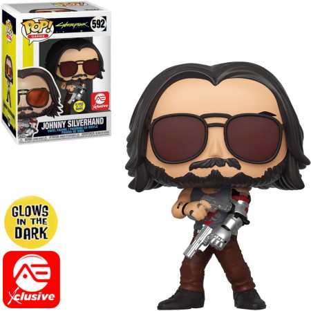 Funko Pop Games Cyberpunk 2077 Exclusive - Johnny Silverhand 592 (glows In The Dark)