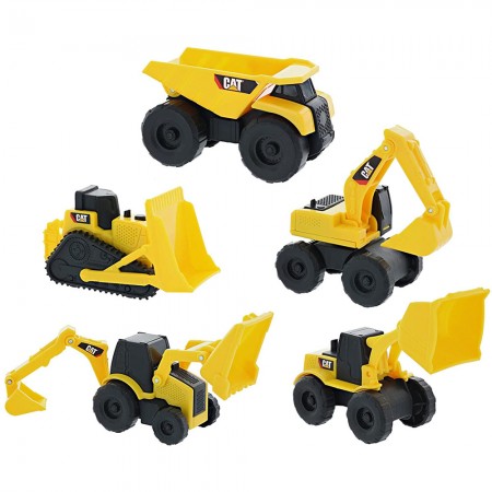 Caminhão Caterpillar - Little Machines 5 Pack