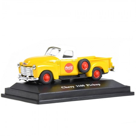 Carro Coca-cola - Chevy 3100 Pickup 1953 - Escala 1/72