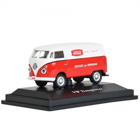 Carro Coca-cola - Volkswagen Cargo Van 1962 - Escala 1/72