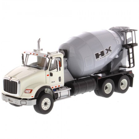 Caminhão Diecast Masters - International Hx615 Concrete Mixer White - Escala 1/50 (71014)